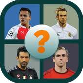 Quiz football player logo