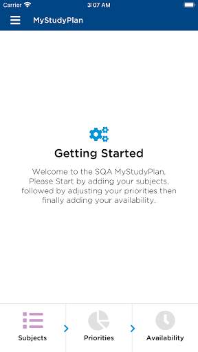 SQA My Study Plan screenshot 1