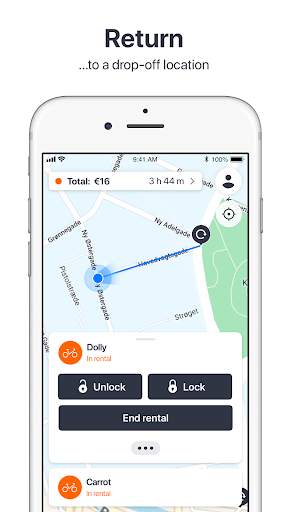Donkey Republic - city bike-share and bike rental screenshot 4