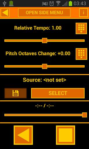 Reverse Music Player (Classic) screenshot 1