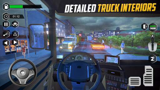 Truck Driving Simulator 3D screenshot 2