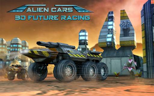 Alien Cars 3D Future Racing screenshot 1
