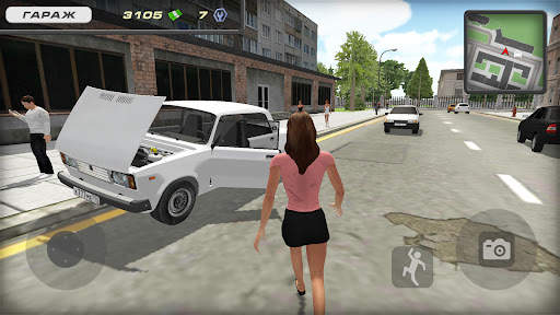 Lada 2107 Russian City Driving screenshot 3