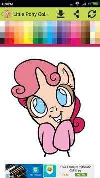 Little Pony Coloring screenshot 1
