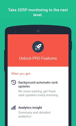 SEO SERP mojo - Rank Tracker 4 تصوير الشاشة