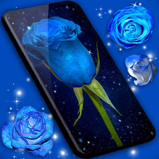 Blue Rose Live Wallpaper 3D 6.9.20