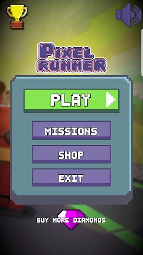 Pixel Runner - City Running Games screenshot 4