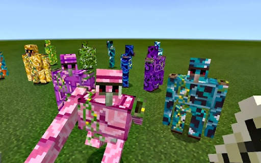Mod Golem Skins MCPE screenshot 1