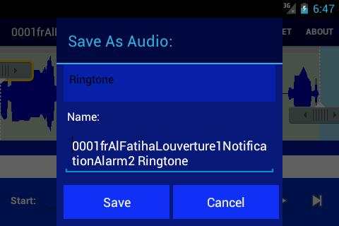 Audio-MP3 Cutter screenshot 5