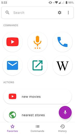 Voice search - Fast search engine, voice assistant screenshot 1