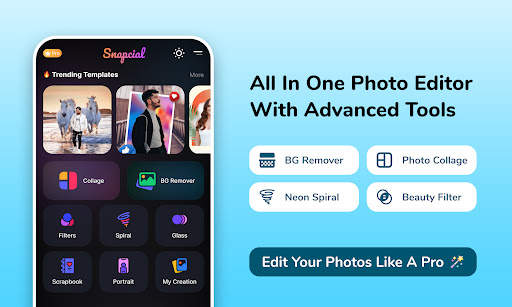 AI Photo Editor Collage Maker 1 تصوير الشاشة