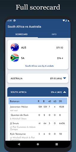 Cricket line: Live cricket match screenshot 4