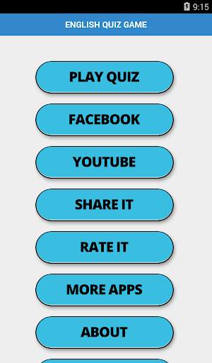 English Quiz Game screenshot 1