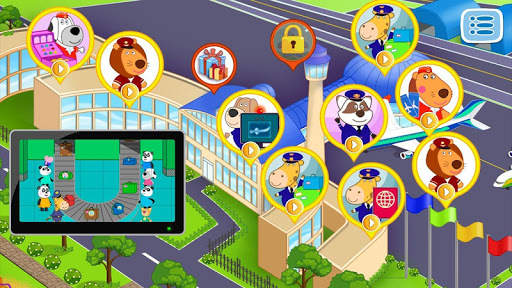 Airport professions kids games screenshot 8