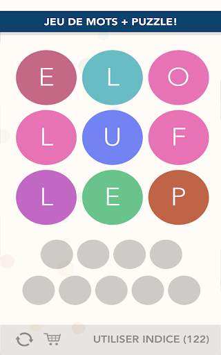 WordBubbles screenshot 1