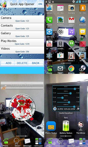 Transparent Screen Launcher screenshot 6