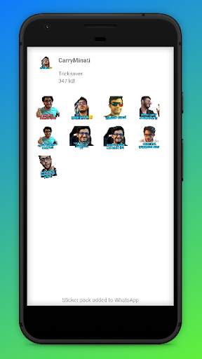 All Youtubers Stickers - WA Stickers screenshot 2