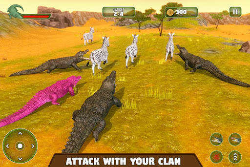 Crocodile Family Simulator Games 2021 screenshot 8