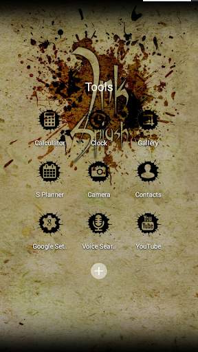 Ink Splash Solo Launcher Theme screenshot 6