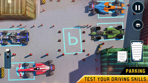 Formula Racing Car Parking Free Game screenshot 3