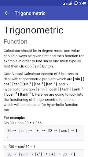 Gate Virtual Calculator 2022 screenshot 8