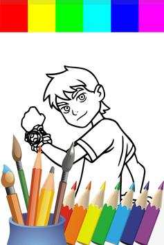 Coloring Ben Games For 10 Kids screenshot 1