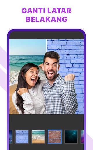 Editor Foto PixOver - Aplikasi Edit Gambar Mudah screenshot 1