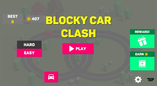 Blocky Car Clash screenshot 4