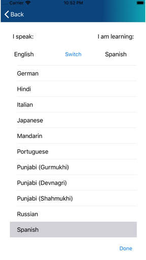 Encore!!! Language Learning screenshot 2