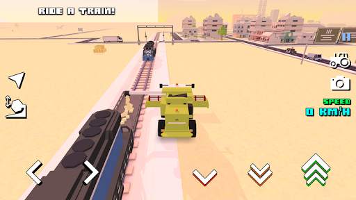 Blocky Farm Racing & Simulator screenshot 6