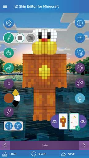 QB9's 3D Skin Editor for Minecraft screenshot 2