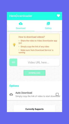 HereDownloader 3 تصوير الشاشة
