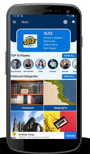 Quiz To Earning । Play Quiz Game & Earn Maney screenshot 1