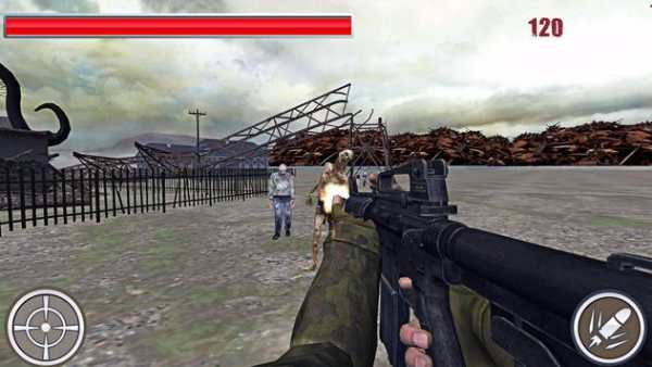 Zombie Survival Island Sniper - RPG Gun Shooter screenshot 3