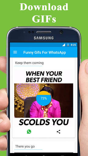 Funny GIFs For WhatsApp & Facebook screenshot 5
