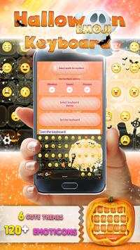 Halloween Emoji Keyboard screenshot 1