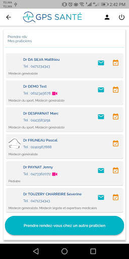 GPS Santé RDV médicaux et téléconsultation screenshot 5