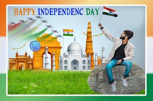 Indian Flag Photo Editor – 15 Aughust Photo Editor screenshot 2