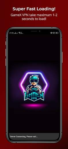 GameX VPN -  Fast Gaming VPN screenshot 1