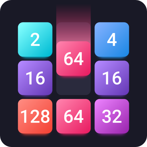 ikon 2048: Drop And Merge