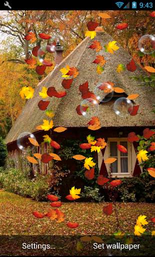 Autumn Live Wallpaper Free screenshot 1