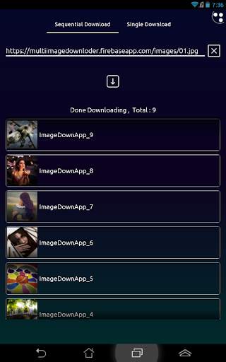 Multi image downloader screenshot 4