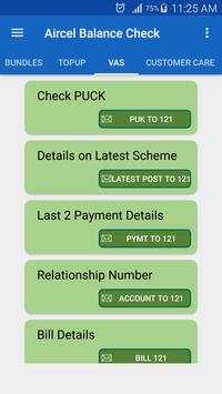 Aircel Balance Check (India) screenshot 6