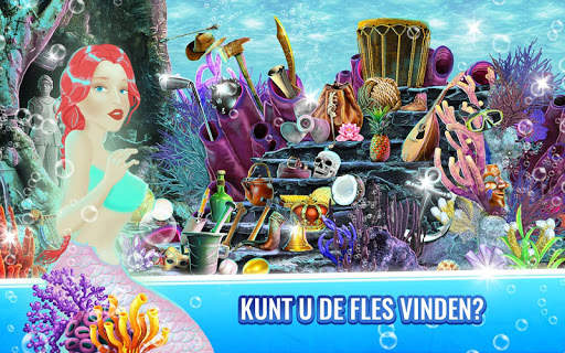 Oceaan verborgen voorwerpen spellen – schatjacht screenshot 1