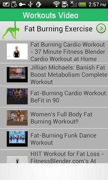 Women Fat Burning Workouts screenshot 3