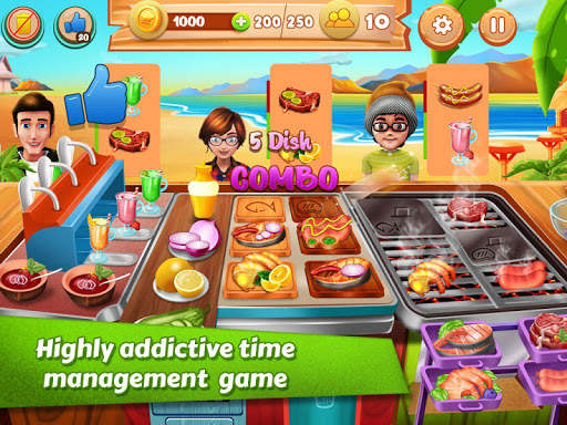 Resort Juice Bar & BBQ Stand : Food Cooking Games screenshot 7