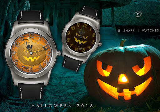 Halloween watch face for smart watches screenshot 1