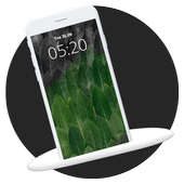 Amoled Clock - Clock Wallpaper أيقونة