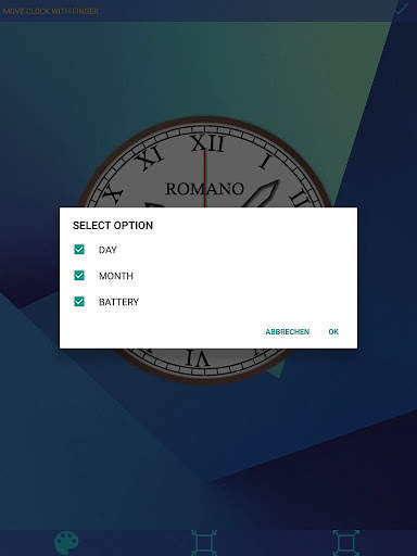 Analog Clock Live Wallpaper screenshot 5