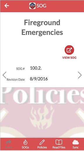 SOGs and Policies screenshot 3